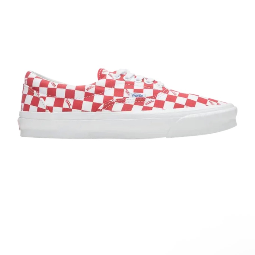 Vans Red OG Era LX 'Checkerboard Logo